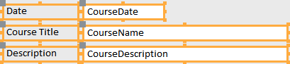 Adjusting separation of controls on an Access form