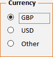 Option Group on Access form